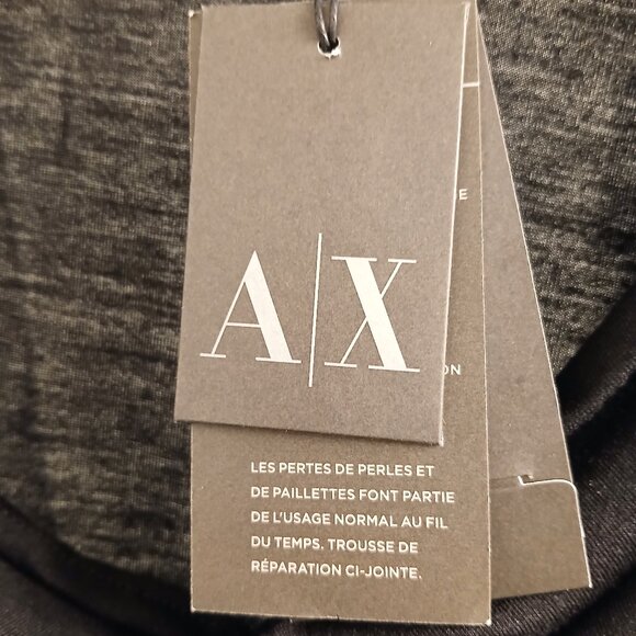 A/X Armani Exchange Draped Sequin Top - Picture 5 of 8